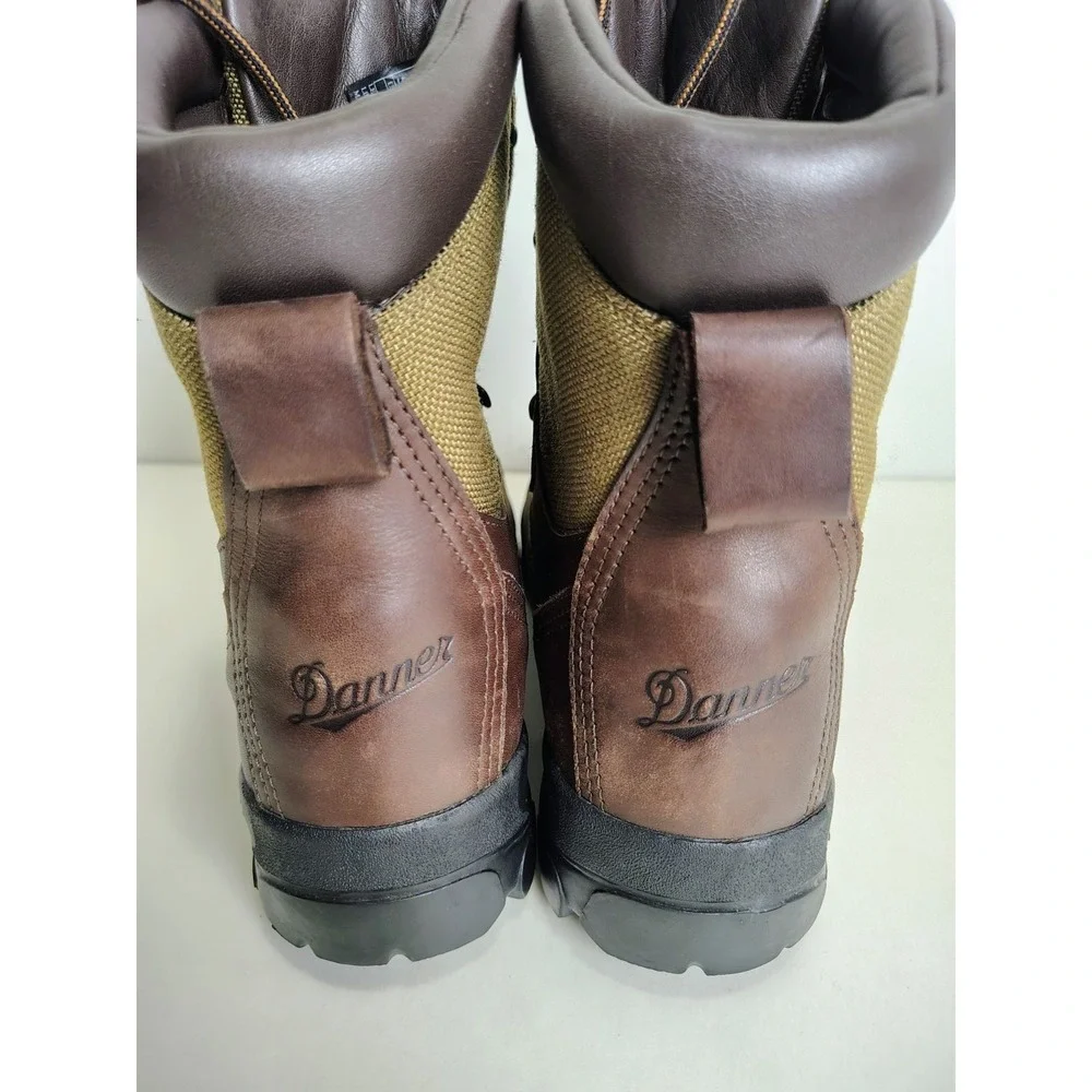 Danner Boots Men 52800 Hunting Brown Leather Lace Up Outdoor Gore-Tex Size 9D